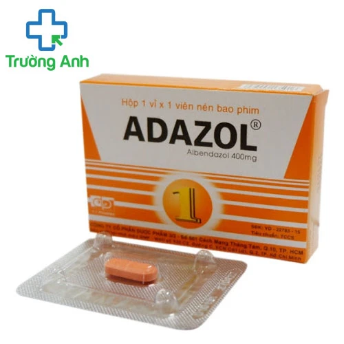 ADAZOL - Thuốc điều trị ký sinh trùng đường ruột hiệu quả
