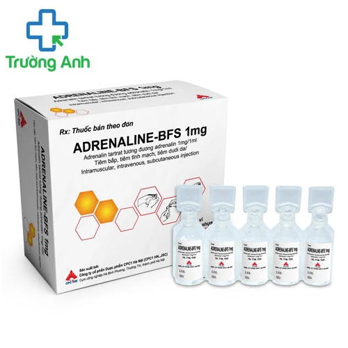 Adrenaline-BFS 1mg - Điều trị Cấp cứu shock phản vệ