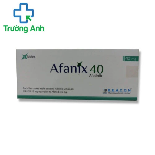 Afanix 40 - Thuốc điều trị ung thư phổi của Bangladesh