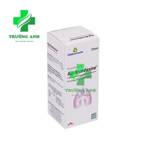 Agi-Bromhexine 30ml - Thuốc điều trị viêm phế quản hiệu quả