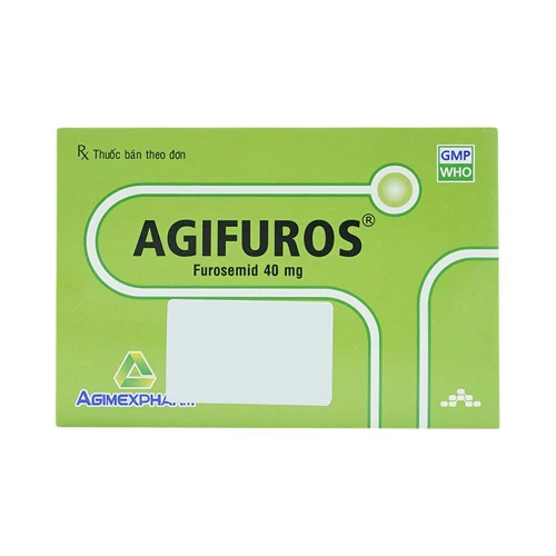 Agifuros 40mg - Thuốc điều trị tăng huyết áp của Agimexpharm 