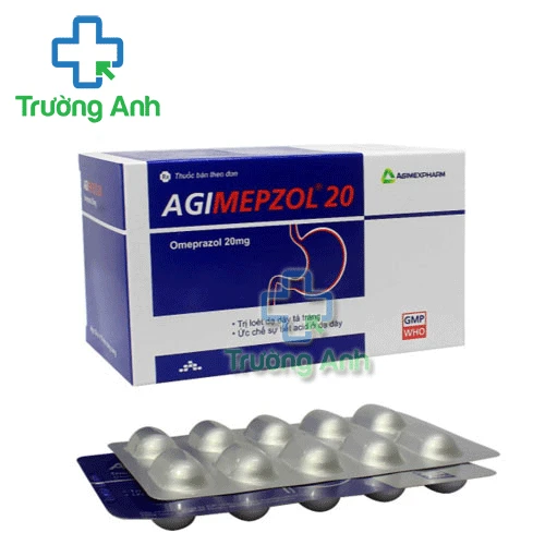 Agimepzol 20 - Thuốc điều trị loét đường tiêu hóa hiệu quả
