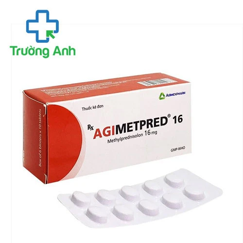 Agimetpred 16 - Thuốc điều trị kháng viêm hiệu quả