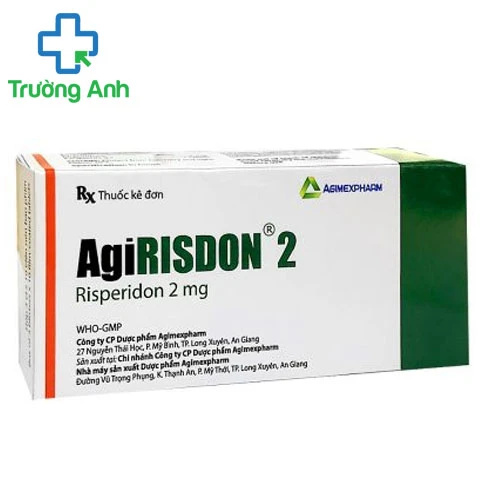 AGIRISDON 2 - Thuốc điều trị tâm thần phân liệt hiệu quả