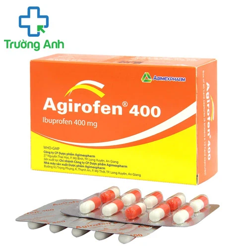 Agirofen 400 - Thuốc giảm đau hạ sốt của Agimexpharm