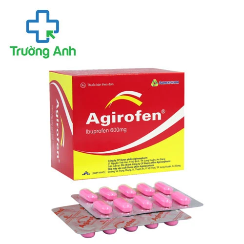 Agirofen 600mg - Thuốc điều trị giảm đau và chống viêm