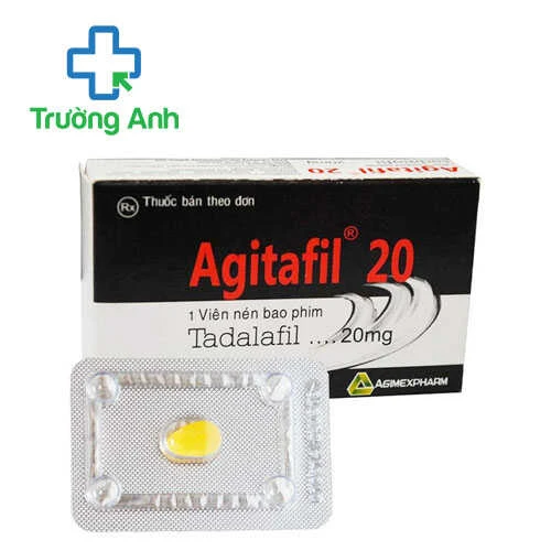 Agitafil 20 - Thuốc điều trị rối loạn cương dương ở nam giới
