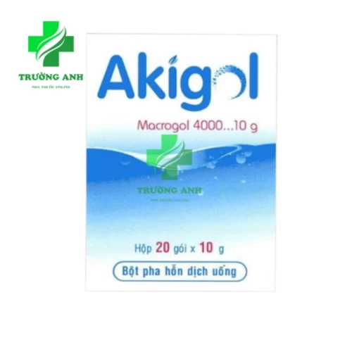 Akigol - Thuốc điều trị táo bón ở người lớn và em dươi 8 tuổi