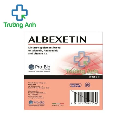 Albexetin Erbex - Giúp tăng cường sức đề kháng nâng cao sức khỏe