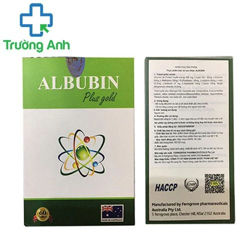 Albubin Plus gold - Giúp bổ sung albumin và các axit amin thiết yếu