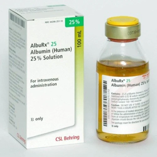 AlbuRx 25 - Thuốc làm tăng Albumin trong máu của Thụy Sĩ