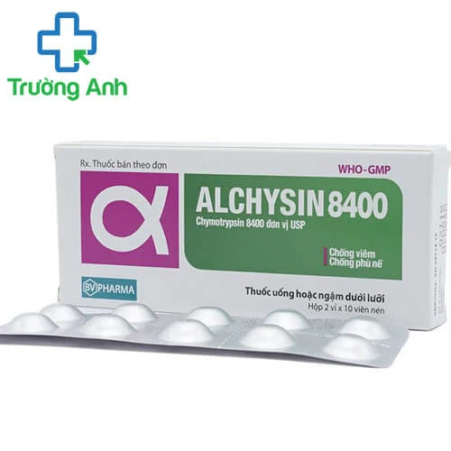 Alchysin 8400 - Điều trị các trường hợp viêm sưng hiệu quả