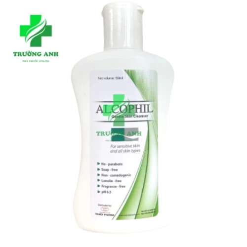 Alcophil Gentle Skin Cleanser 150ml - Hỗ trợ làm sạch da