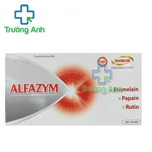 Alfazym - Sản phẩm hỗ trợ giảm đau sưng, phù nề hiệu quả