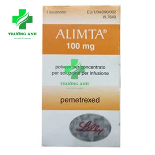 Alimta 100mg - Thuốc điều trị ung thư phổi và u trung tiểu mô