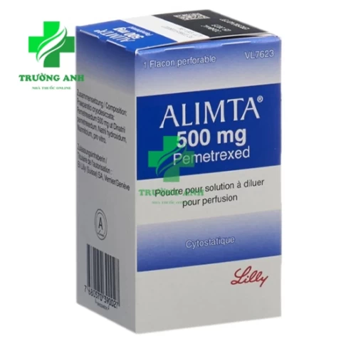 Alimta 500mg - Thuốc điều trị ung thư phổi và u trung tiểu mô