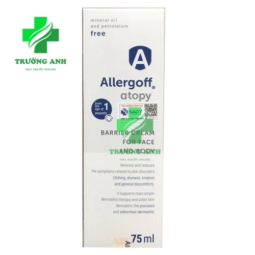 Allergoff Atopy Cream - Hỗ trợ điều trị viêm da cơ địa