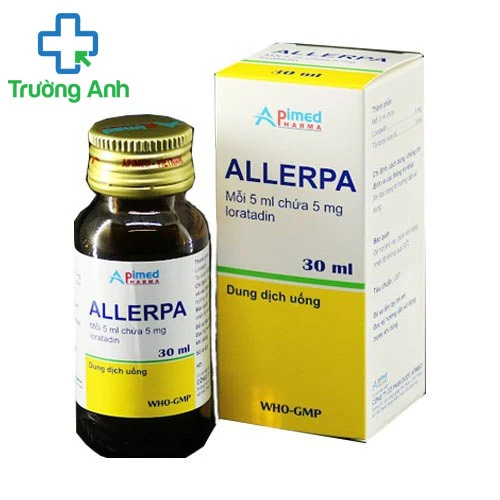 Allerpa - Thuốc làm giảm các triệu chứng viêm mũi dị ứng hiệu quả