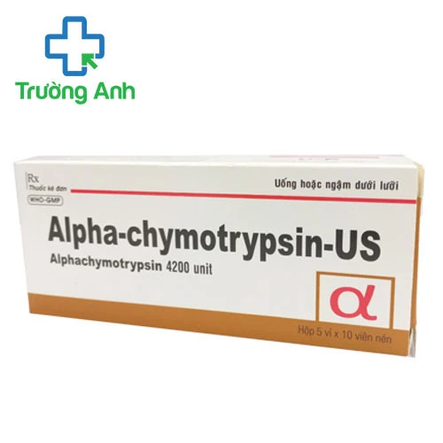 Alpha-Chymotrypsin-US - Điều trị phù nề sau chấn thương hiệu quả