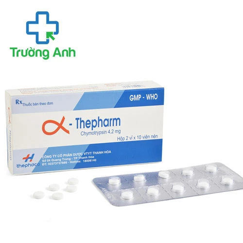 Alpha thepharm 4,2mg - Điều trị phù nề sau chấn thương