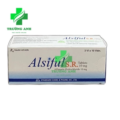Alsiful S.R Tablets 10mg - Ðiều trị bướu lành tiền liệt tuyến