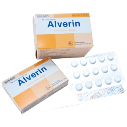 Alverin Khapharco - Thuốc chống đau thắt cơ trơn ở đường tiêu hóa hiệu quả