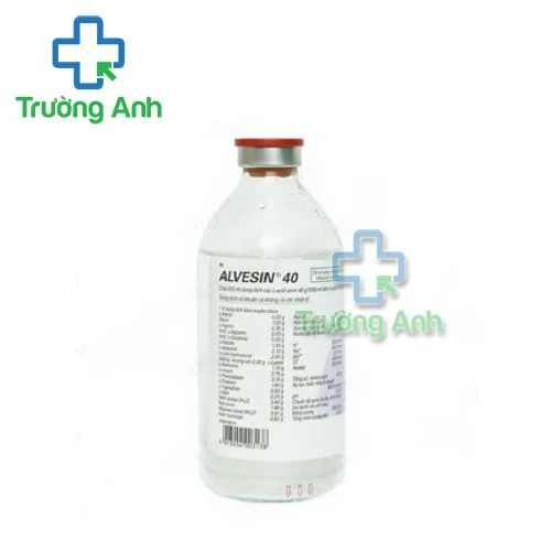 Alvesin 40 Berlin Chemie (500ml) - Dịch truyền bổ sung Acid amin