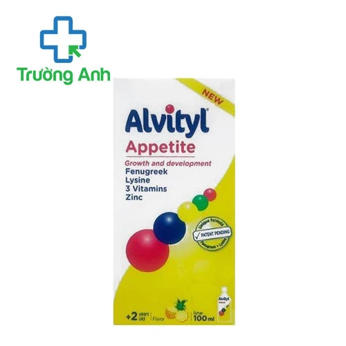 Alvityl Appetit 100ml - Giúp hỗ trợ sự phát triển xương hiệu quả