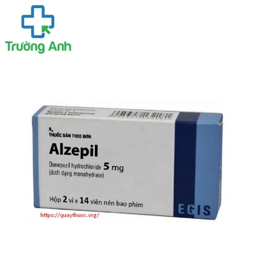 Alzepil 5mg - Thuốc điều trị suy giảm trí nhớ của Hungary