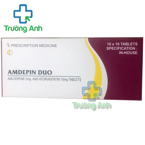 Amdepin Duo - Thuốc điều trị tăng huyết áp của Pharmaceuticals Ltd