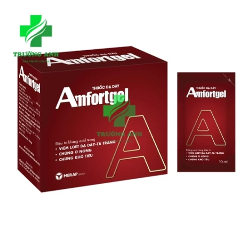 Amfortgel Merap - Điều trị viêm loét dạ dày - tá tràng hiệu quả