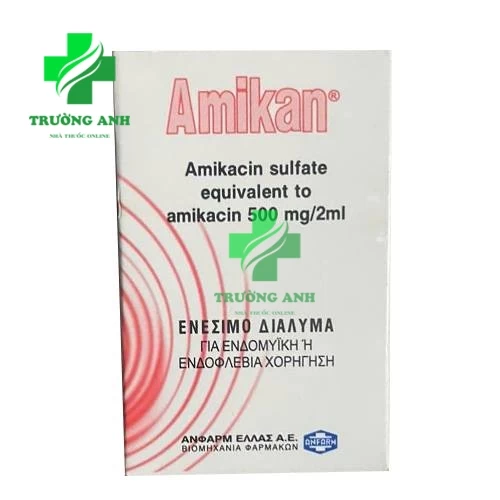 Amikan Hy Lạp - Thuốc điều trị nhiễm khuẩn hiệu quả