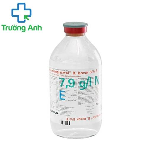 Aminoplasmal B.Braun 5% E 250ml - Cung cấp protein thiếu cho cơ thể