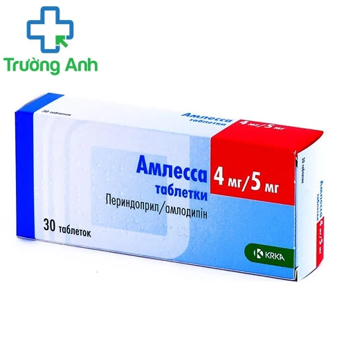 Amlessa 4mg/5mg Tablets - Thuốc điều trị tăng huyết áp của Novo mesto