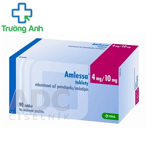 Amlessa 4mg/10mg Tablets - Thuốc điều trị thay thế tăng huyết áp