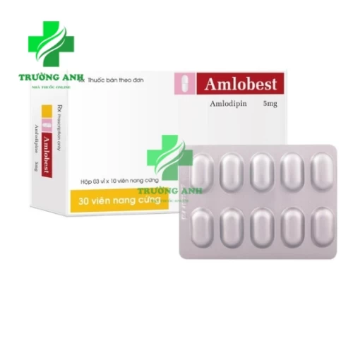 Amlobest 5mg TV.Pharm - Điều trị tăng huyết áp hiệu quả