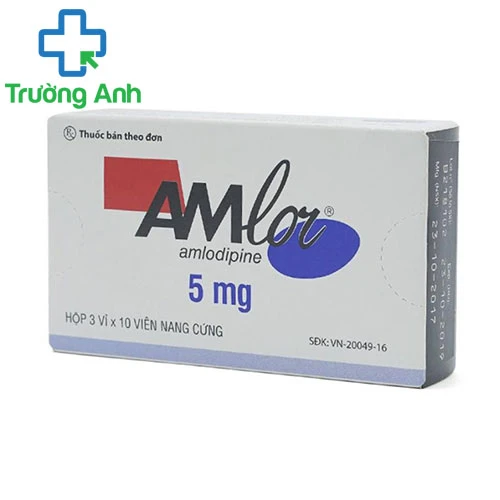 Amlor - Thuốc điều trị tăng huyết áp và đau thắt ngực hiệu quả