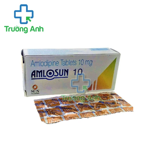 Amlosun 10 - Thuốc trị tăng huyết áp & thiếu máu cơ tim