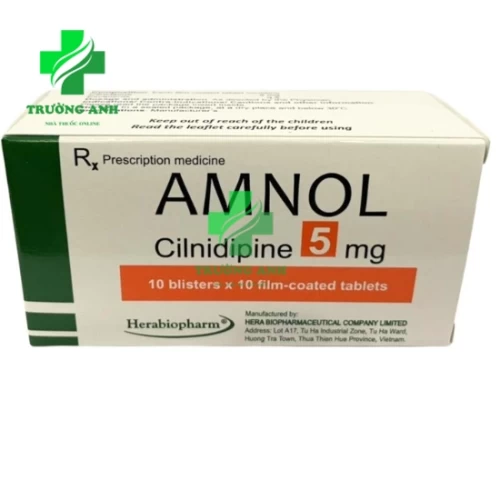 Amnol 5mg - Thuốc điều trị cao huyết áp hiệu quả của Hera