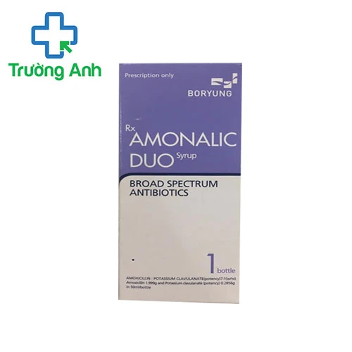 Amonalic Duo - Thuốc điều trị nhiễm khuẩn của Hàn Quốc