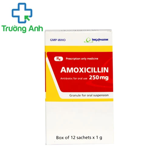 Amoxicillin 250 mg Imexpharm - Điều trị nhiễm khuẩn hiệu quả