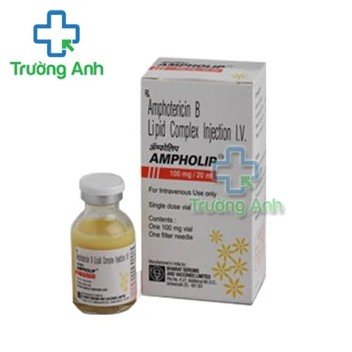 Ampholip 100mg/20ml Bharat - Phòng và điều trị nhiễm khuẩn nấm