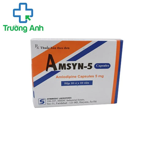 Amsyn 5 - Thuốc chống tăng huyết áp hiệu quả của Ấn Độ