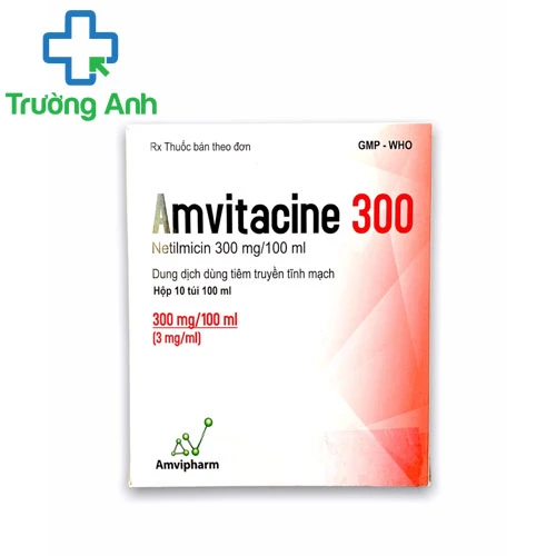 Amvitacine 300 - Thuốc điều trị bệnh nhiễm khuẩn nặng