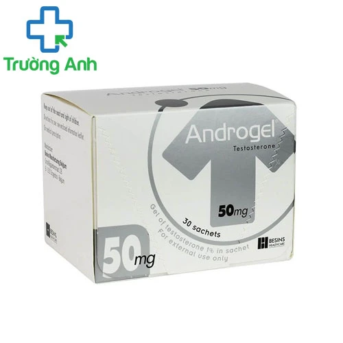 Androgel Gel 50mg 30's - Điều trị chứng giảm năng sinh dục ở nam