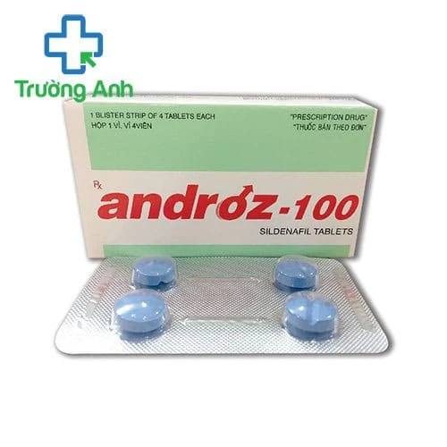 Androz 100mg - Điều trị rối loạn chức năng cương dương