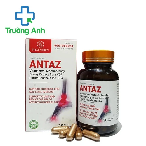 Antaz - Giảm Acid Uric trong máu và viêm đau khớp do gout