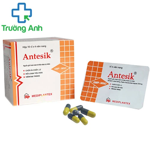 Antesik - Thuốc điều trị dối loạn tiêu hóa hiệu quả của Mediplantex