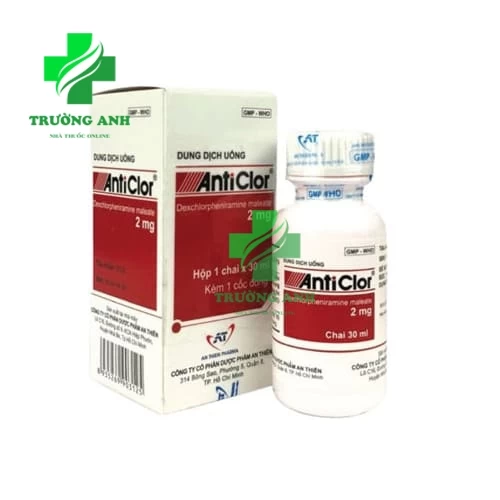 Anticlor - Thuốc điều trị dị ứng cảm mao, phù mạch hiệu quả