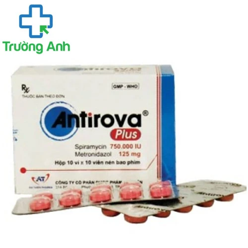 Antirova plus - Thuốc điều trị nhiễm trung răng miệng cấp